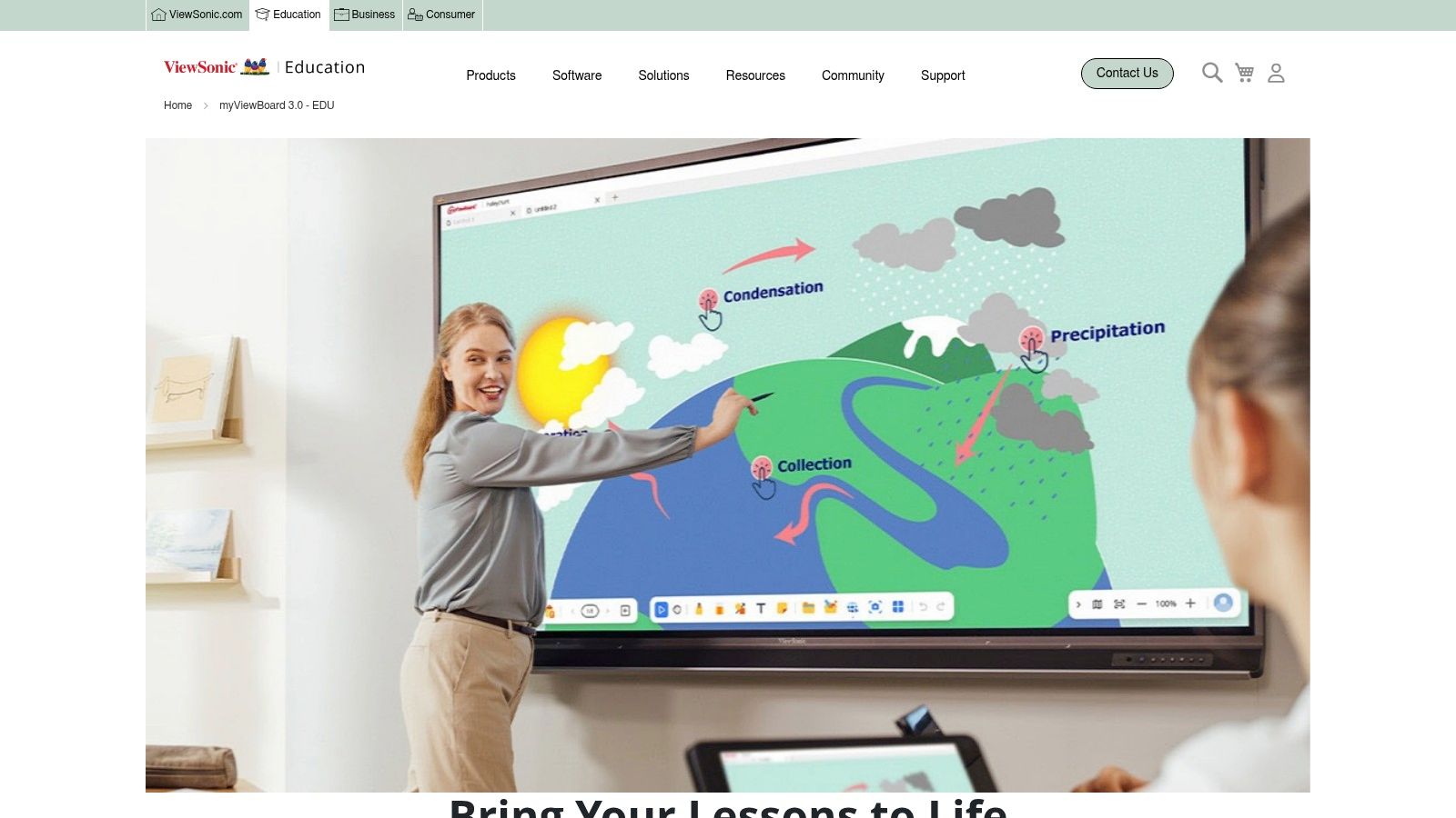ViewSonic myViewBoard (Whiteboard, Classroom, Entity)