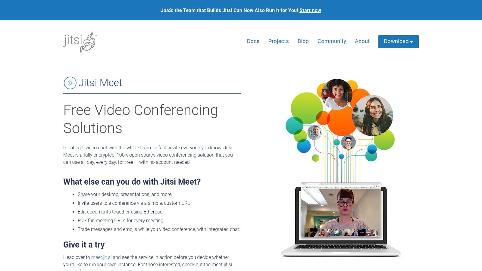Jitsi Meet (meet.jit.si)