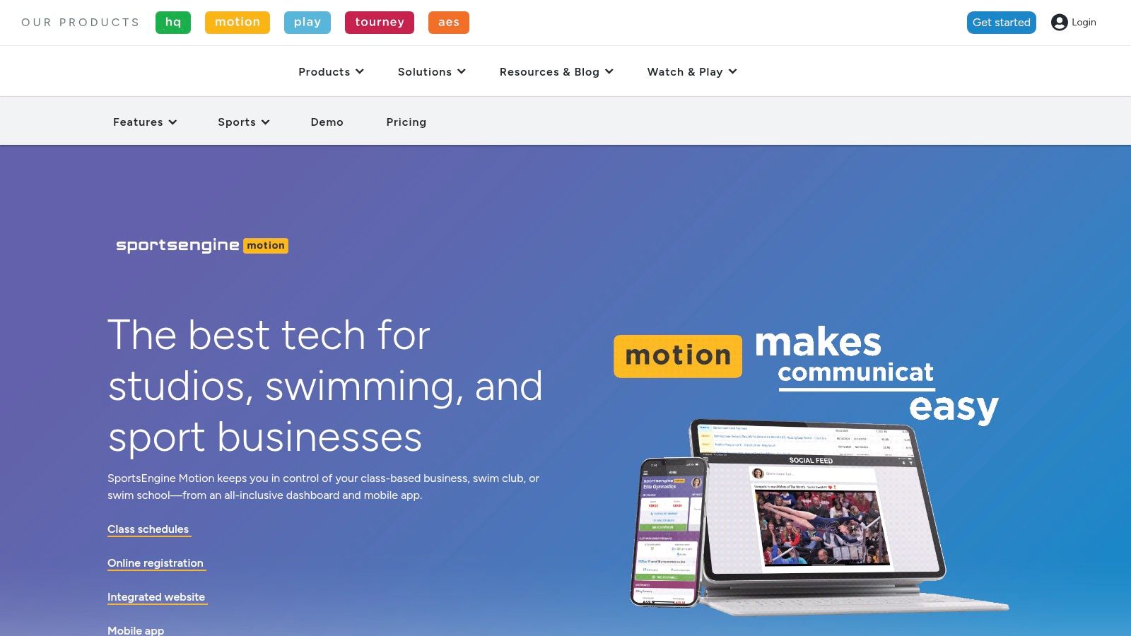 SportsEngine Motion (formerly TeamUnify)