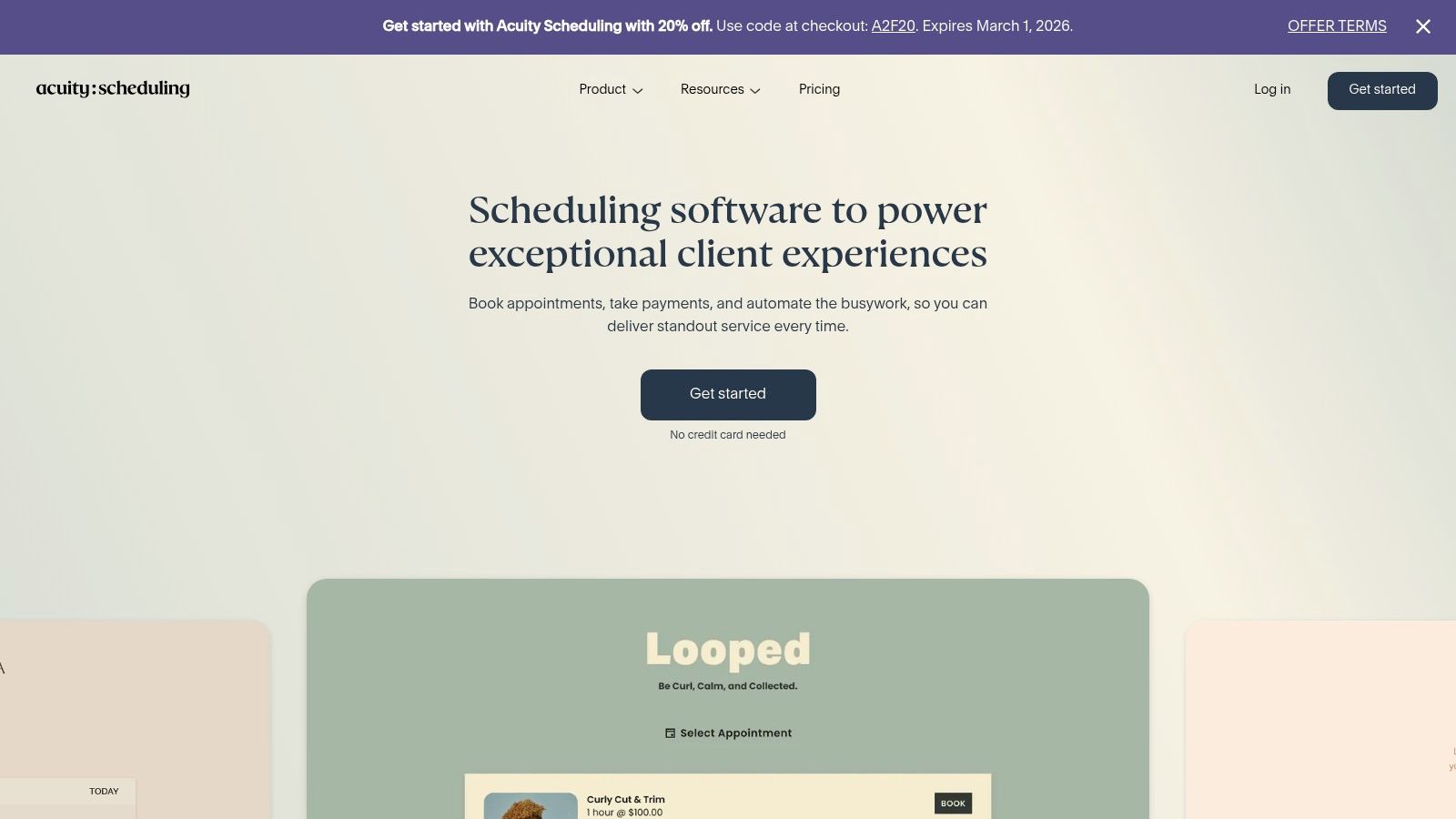 Squarespace Acuity Scheduling (formerly Acuity Scheduling)