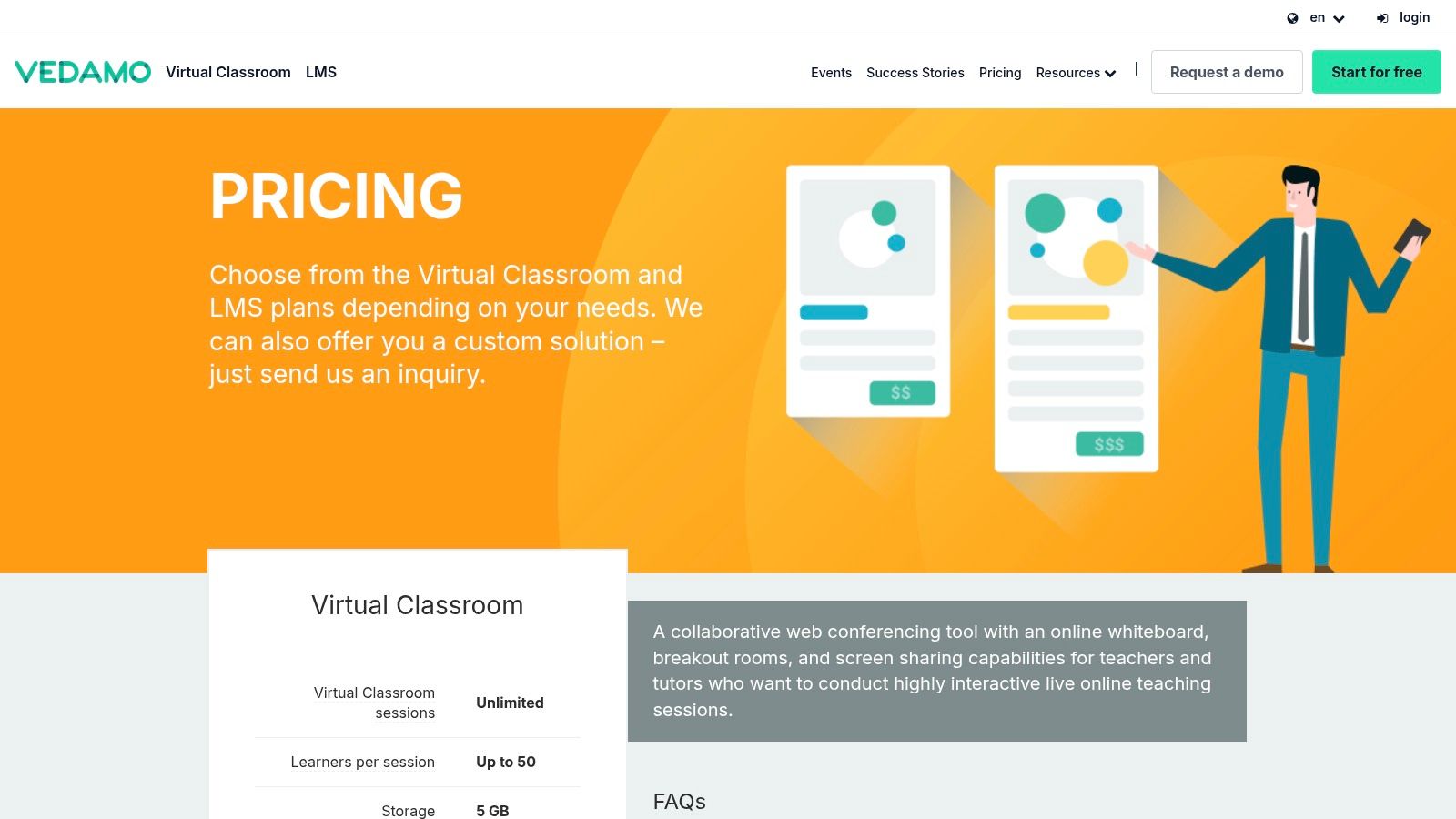 VEDAMO Virtual Classroom