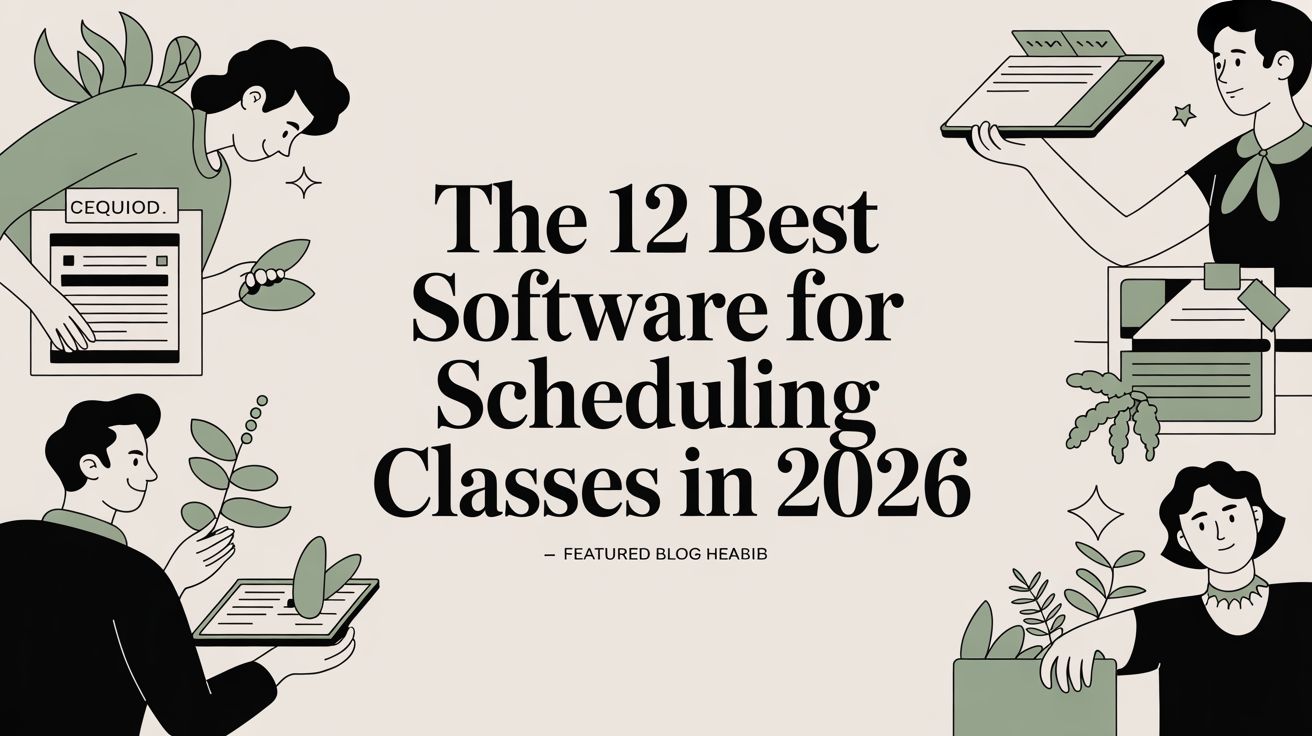 How Document Software Classes The 12 Best Software for Scheduling Classes in 2026 | Tutorbase