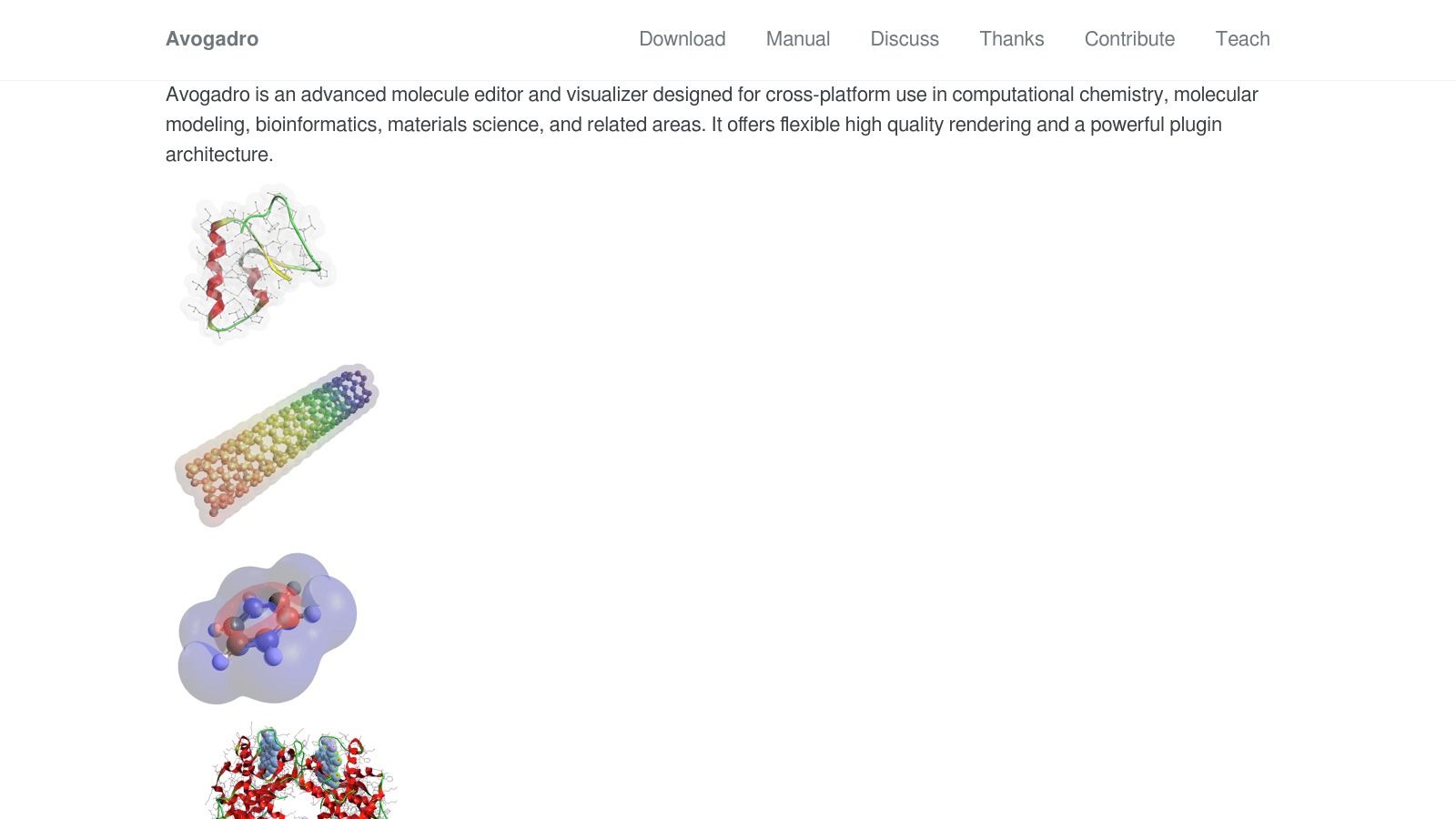 Avogadro (Open‑source Molecular Editor)