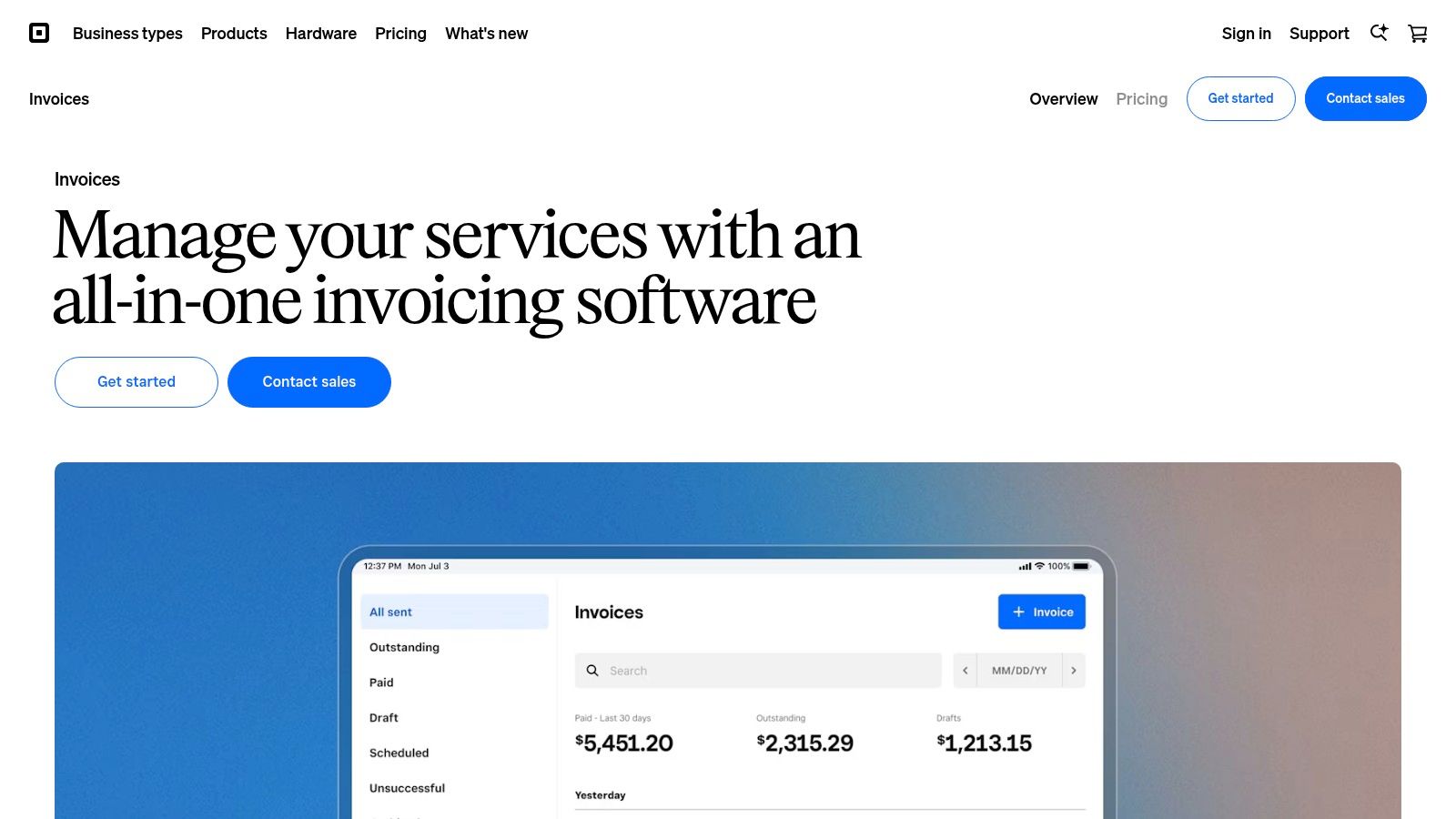 Square Invoices