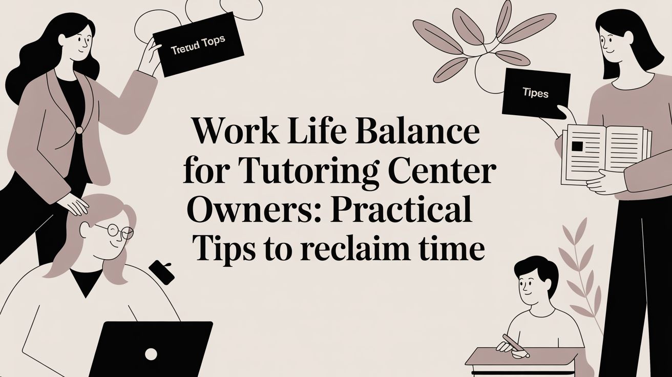 Work Life Balance for Tutoring Center Owners: A Guide to Reclaiming ...